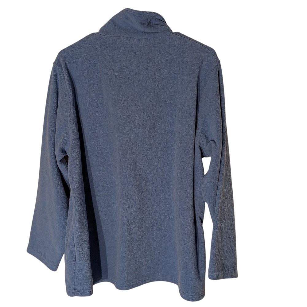 Mountain Warehouse Fleece Blue Quarter Zip Chest Logo Long Sleeve Womens Sixteen - Picture 6 of 12